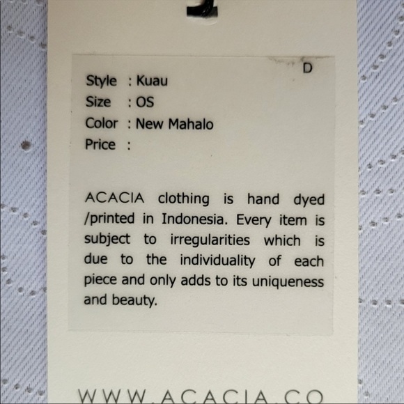 Acacia - Kuau Sarong Pareo New Mahalo - Picture 5 of 5